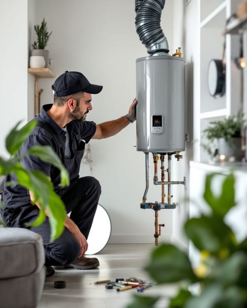 Técnico realizando reparación de Cointra en Benalmádena