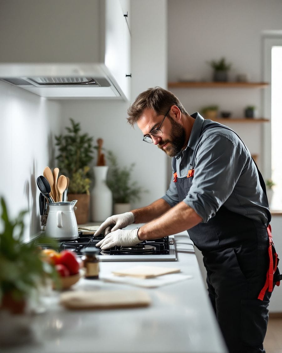 un profesional certificado en servicio técnico Bosch en Benalmádena